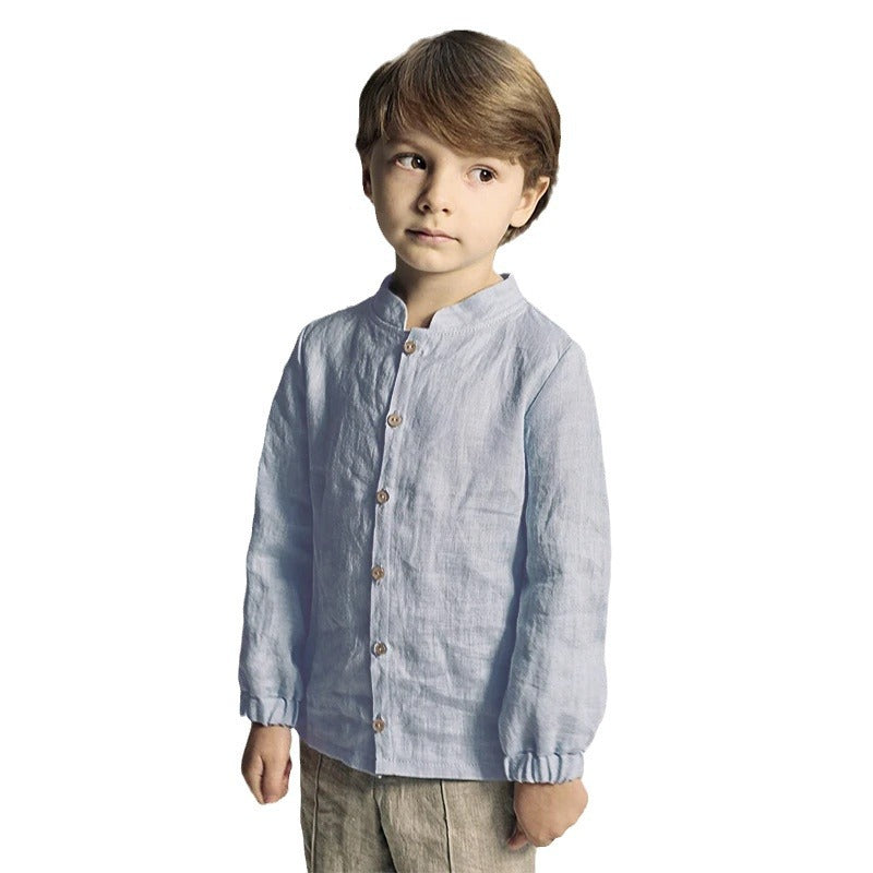 Top à manches longues pour bébé de style occasionnel tout en douceur