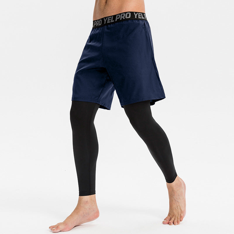 Pantalons de séchage rapide haute élastique pour hommes