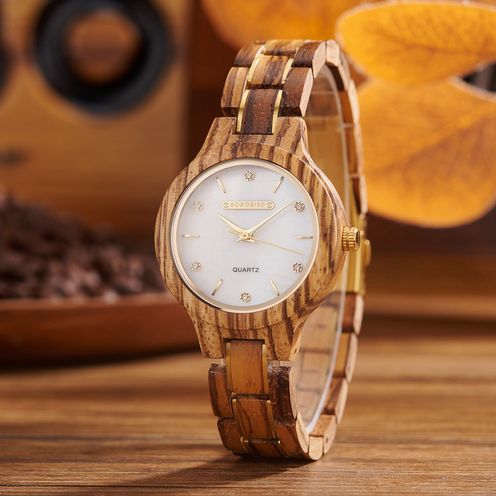 Simple montre à quartz élégant et tendance
