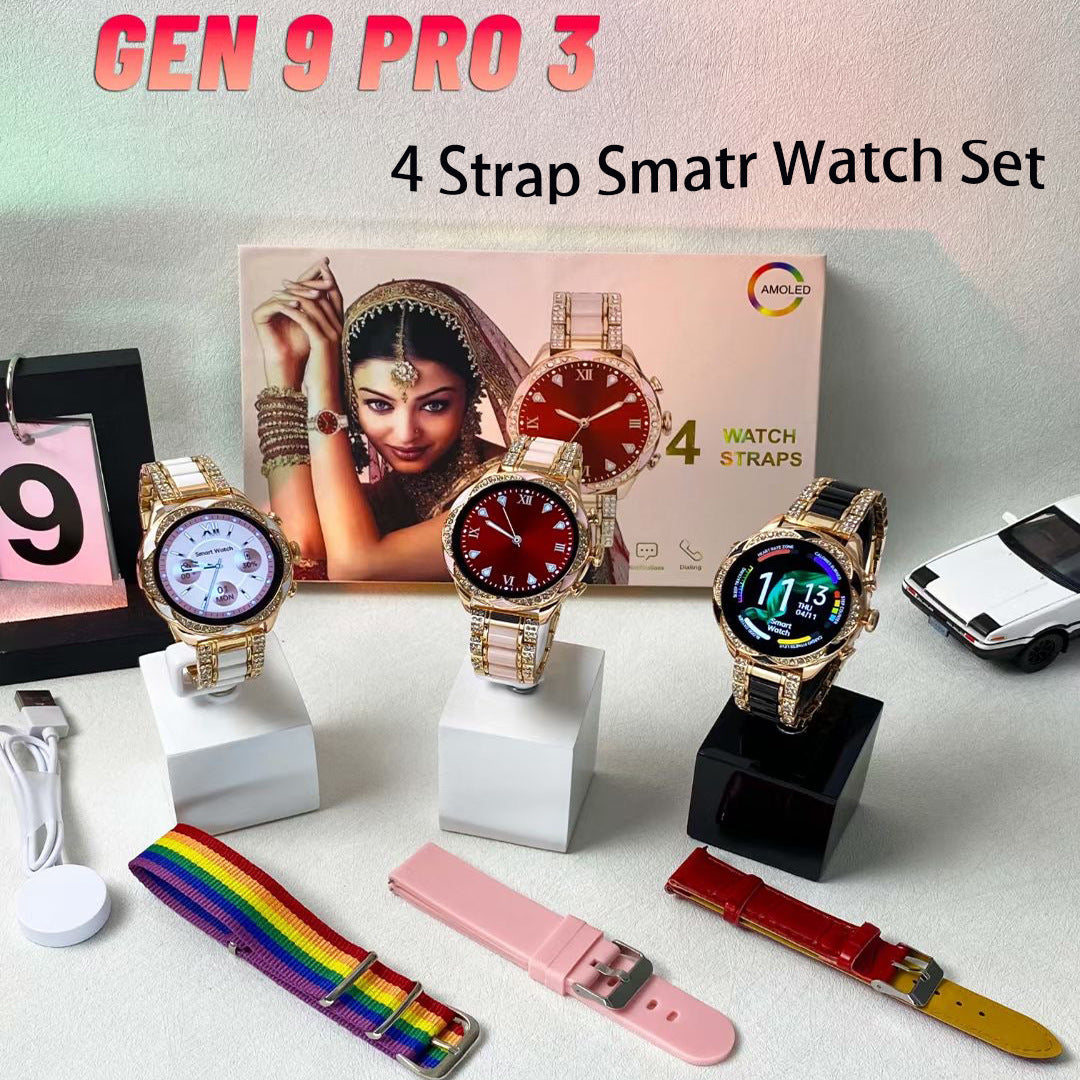 Fréquence cardiaque Exercice de pression artérielle Smartwatch Set