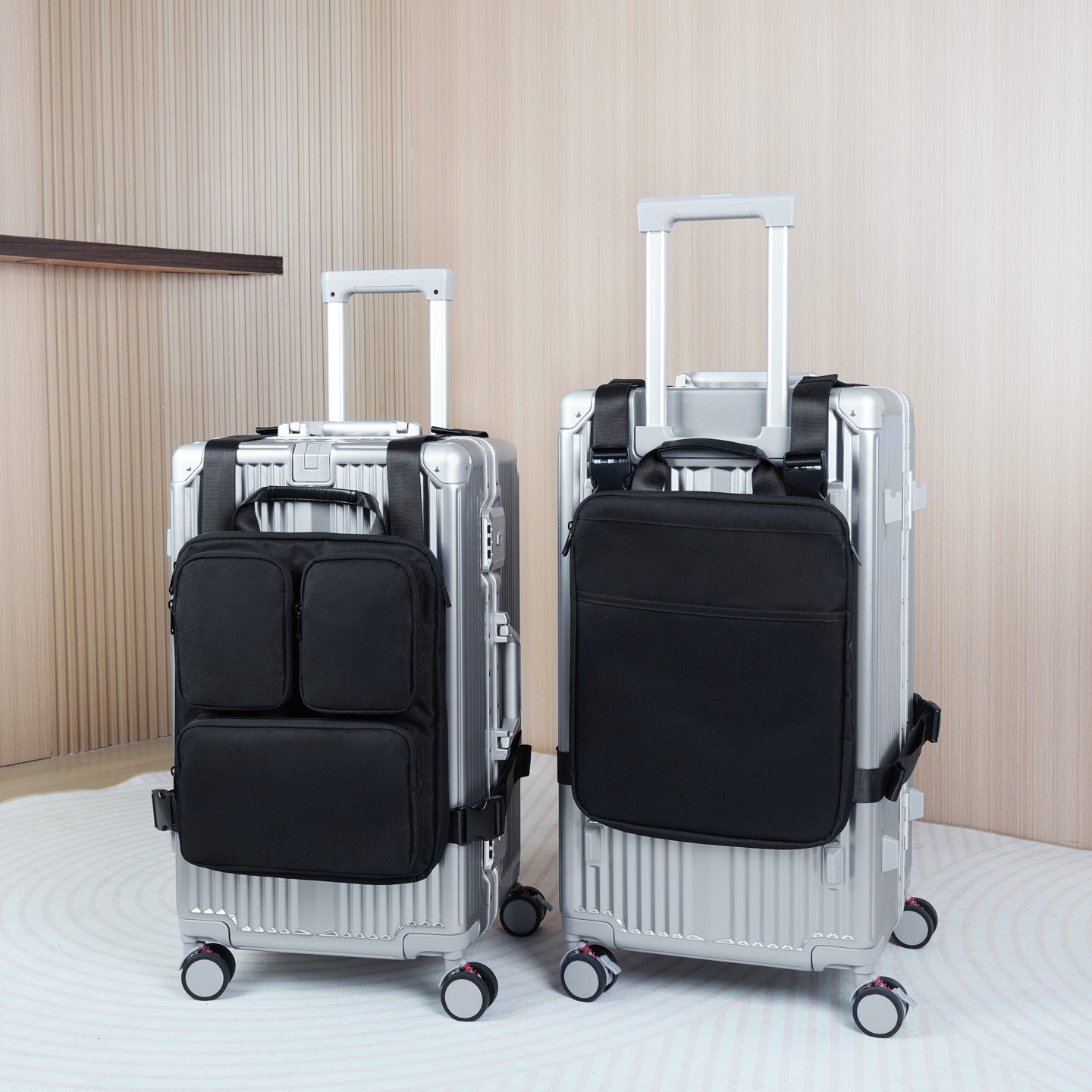 Sac suspendu pour valise portable