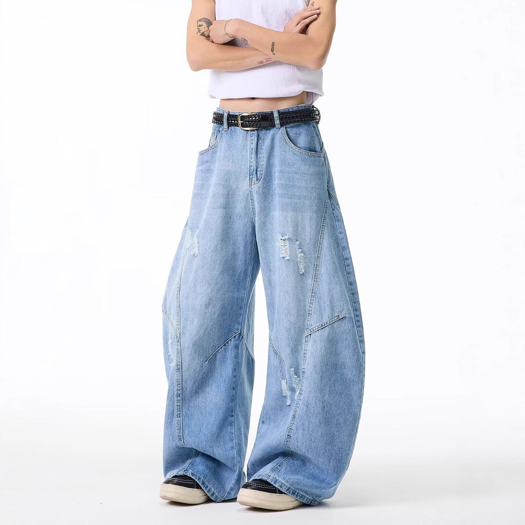 Style style américain Vintage Bootcut Jeans Hommes Style