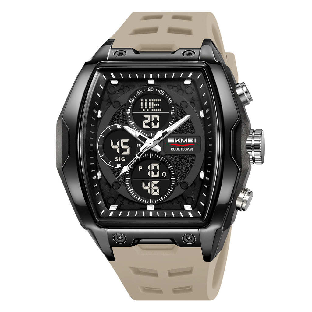 Shishi Mei Montre numérique multicolore de sport