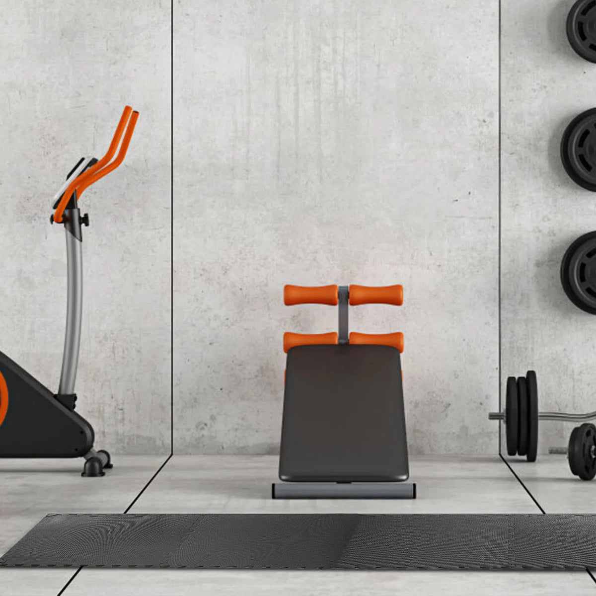 Puzzle Exercise Mat Mousse Gym EVA Mat Interlocking Tiles Sol de protection pour l'équipement de gym