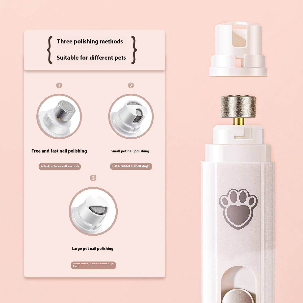 Pâte à ongles Trimmer Boxed USB rechargeable