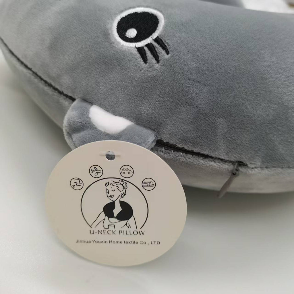 Cute Grey Koala Oreiller de cou américain
