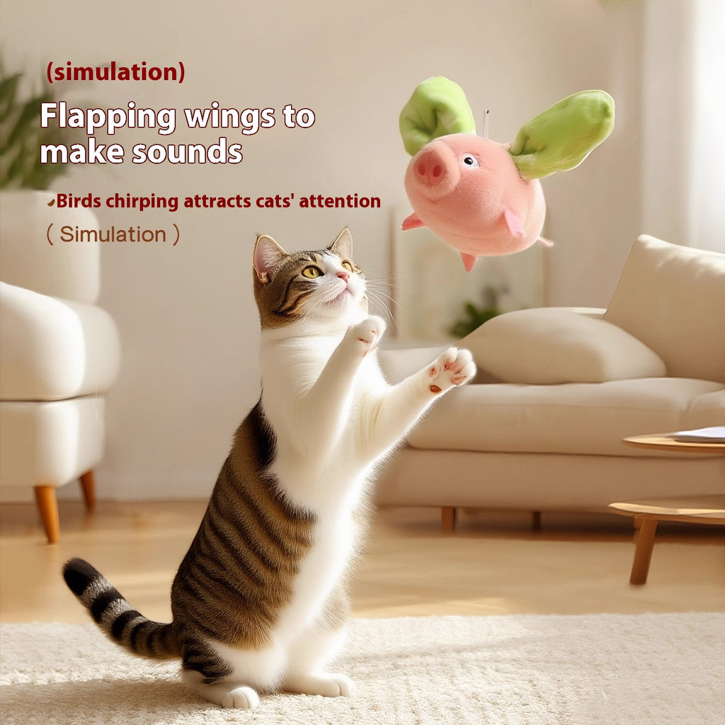 Électrique Pig simulation chat jouet son auto-Hi soulager l'ennui