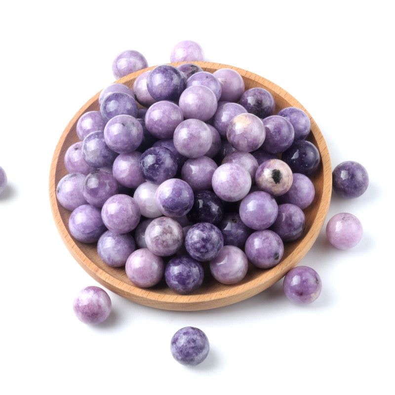 Perles naturelles en pierre non poreuses de l'agate de l'améthyste