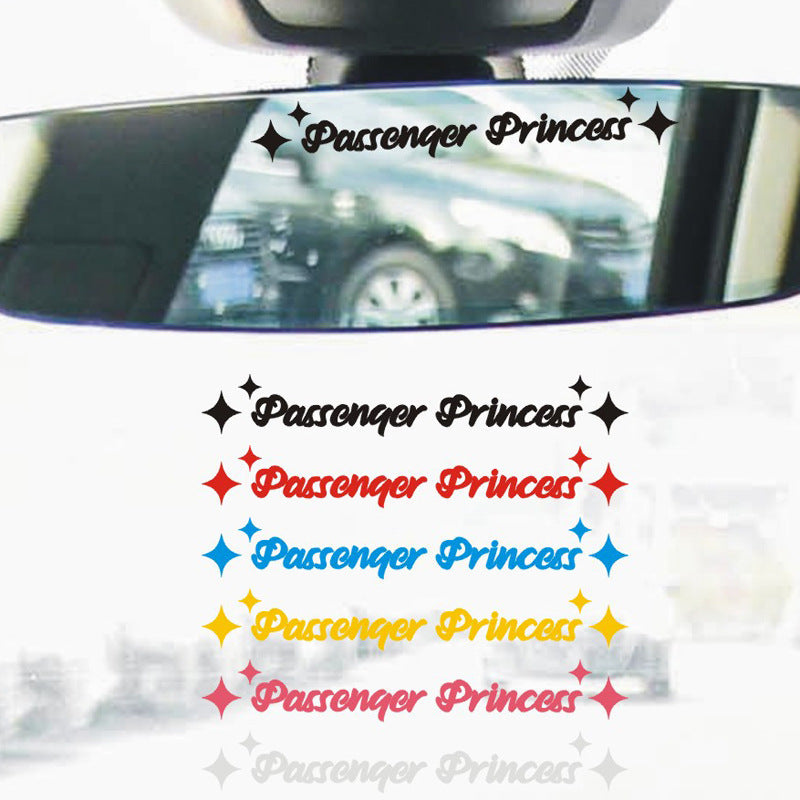 Stickers Voiture Spéciale Princesse de Passager