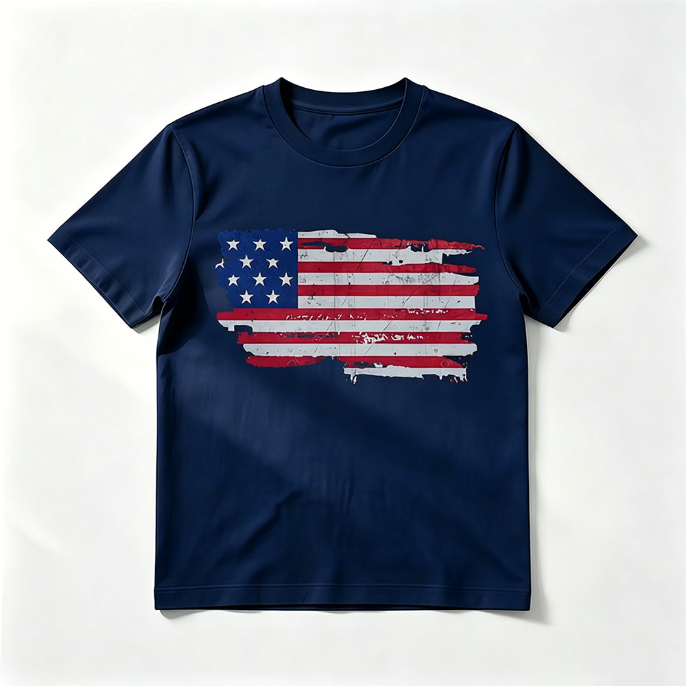 T-shirt à manches courtes à col rond
