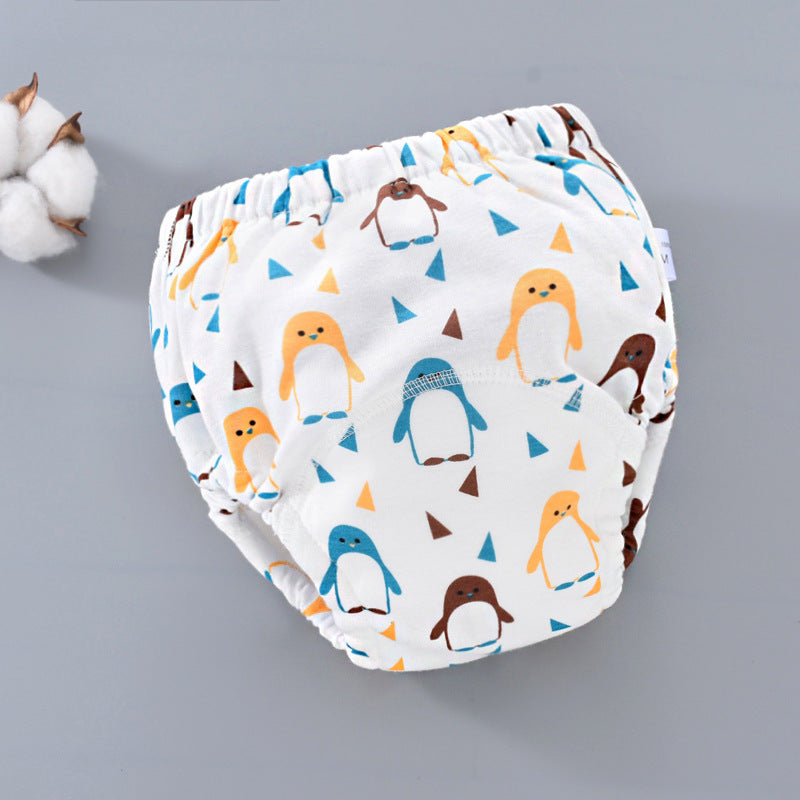 Pantalons d'entraînement pour bébés Lavable 6 couches Couverture de couche Gauze Apprentissage