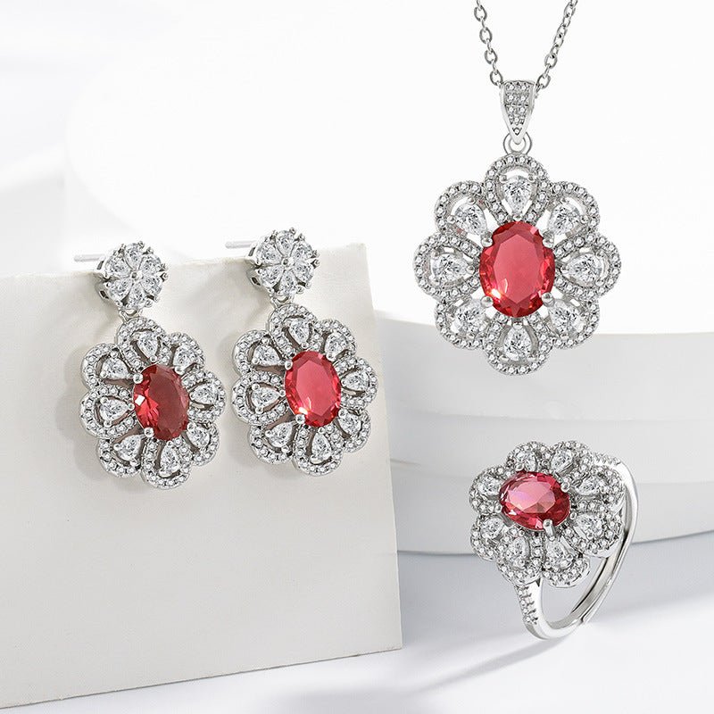 Bijoux de mariée Boucles d'oreilles Collier