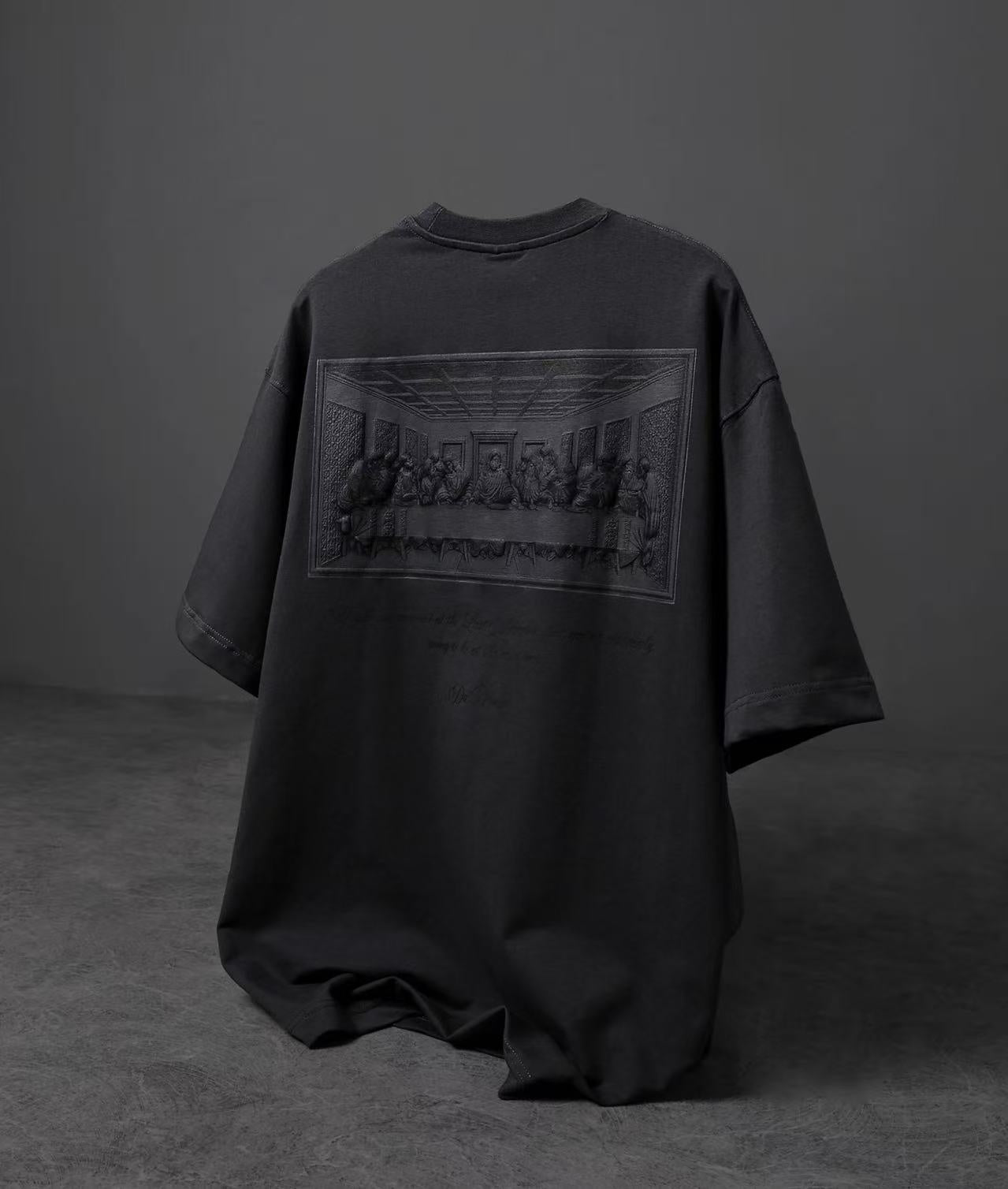 Broderie imprimée Chemise à manches courtes