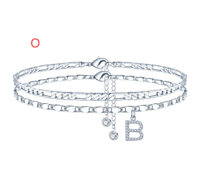 Pendentif anglais en zircon avec chaîne NK