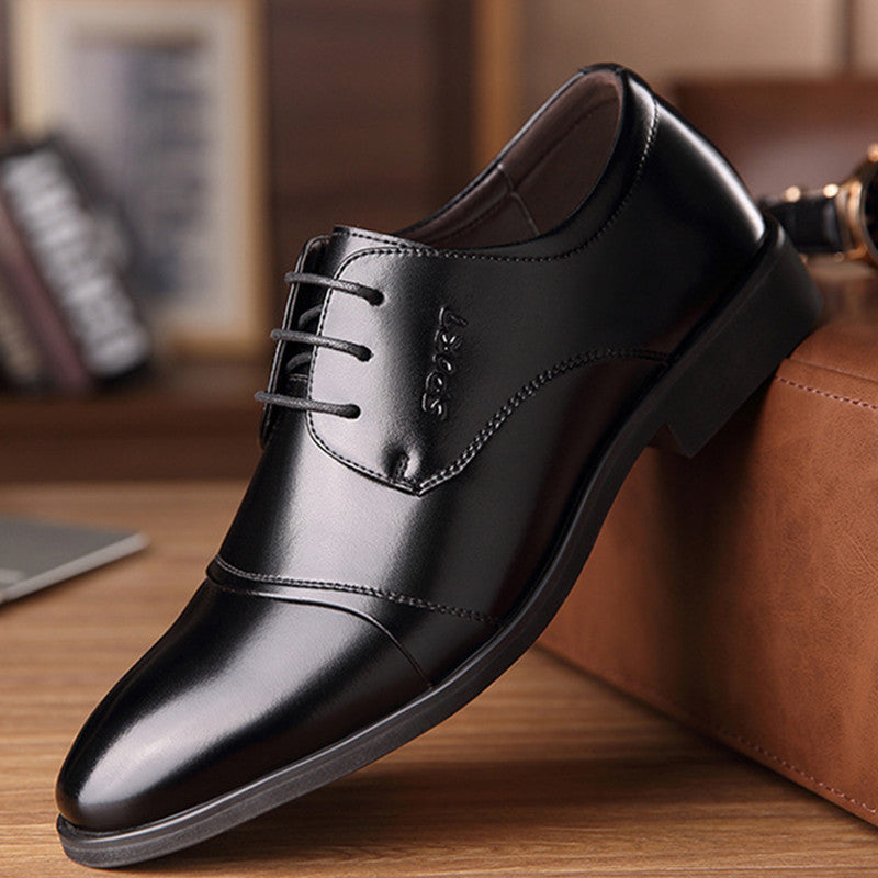 Chaussures Casual formelles en cuir d'affaires Hommes