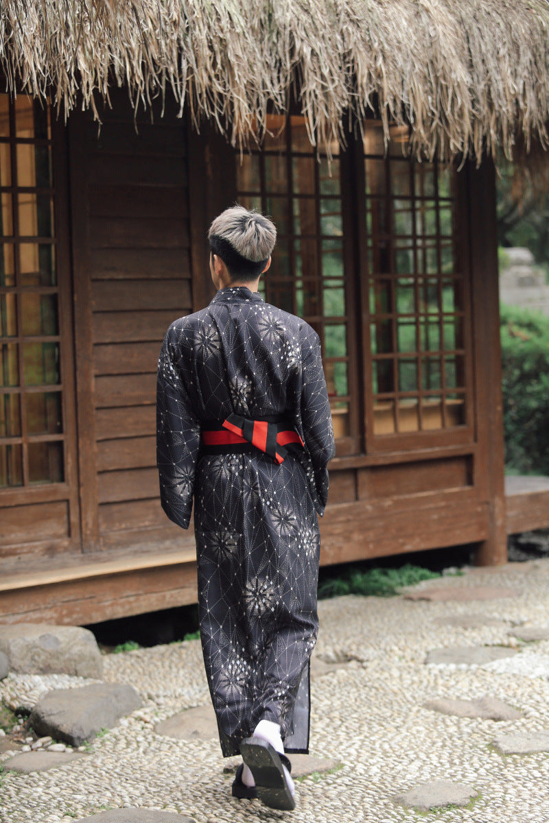 Japonais Kimono Homme traditionnel Samurai Gentleman