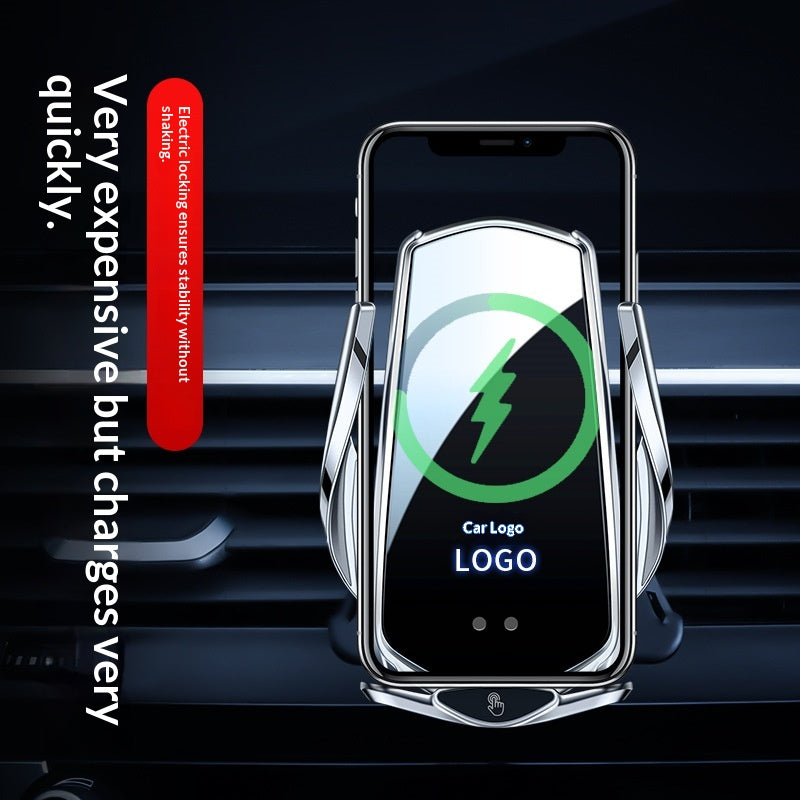 Support de téléphone de voiture sans fil à induction intelligente
