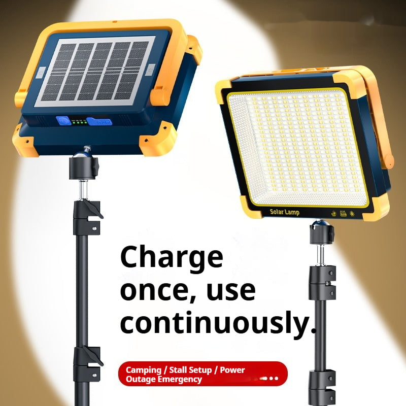 Lampe de camping en extérieur solaire chargé