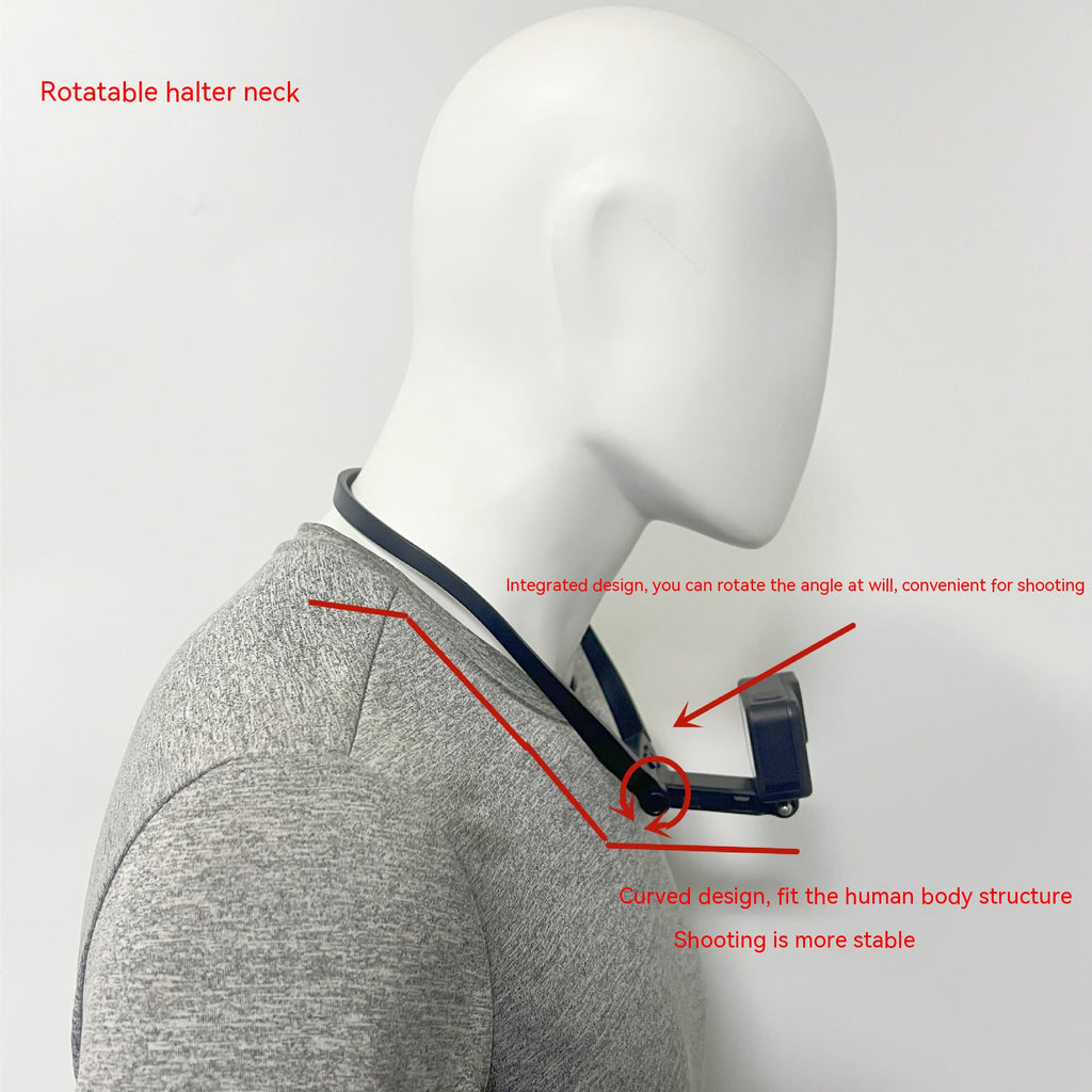 Halter Sports Camera Collar Mobile Phone Bracket 360 Camera Outdoor Luer Accessoires