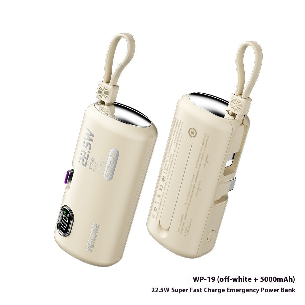 Mini Portable Power Bank Capsule