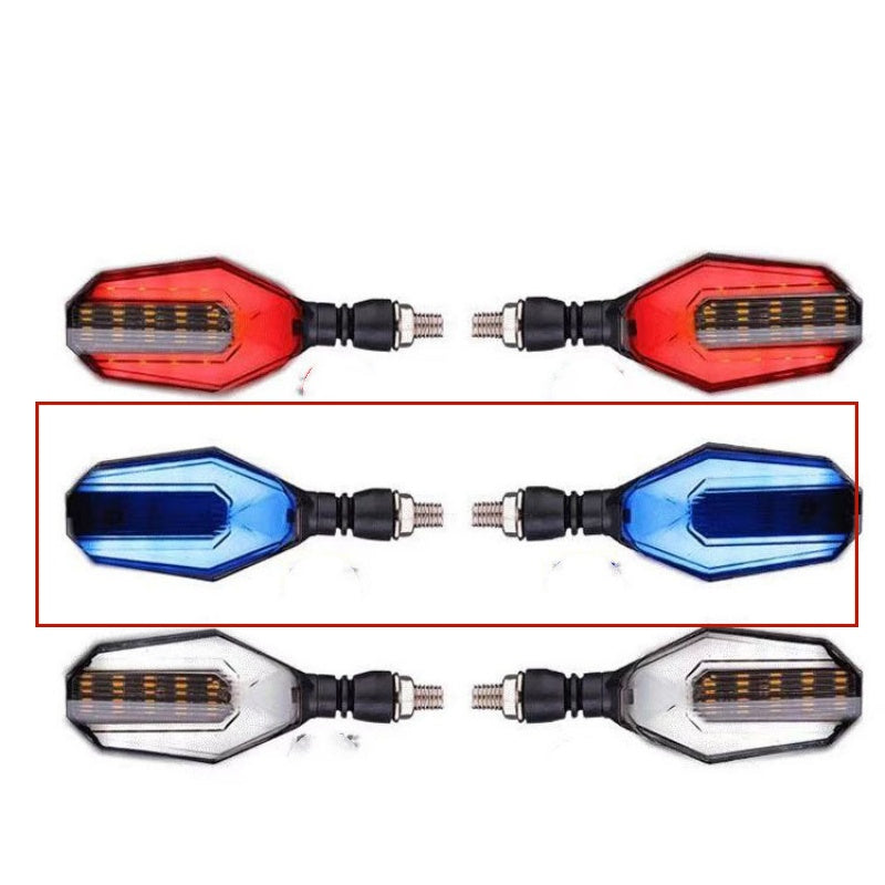 Guide lumineux bicolore modifié moto 30LED Indicateur de direction