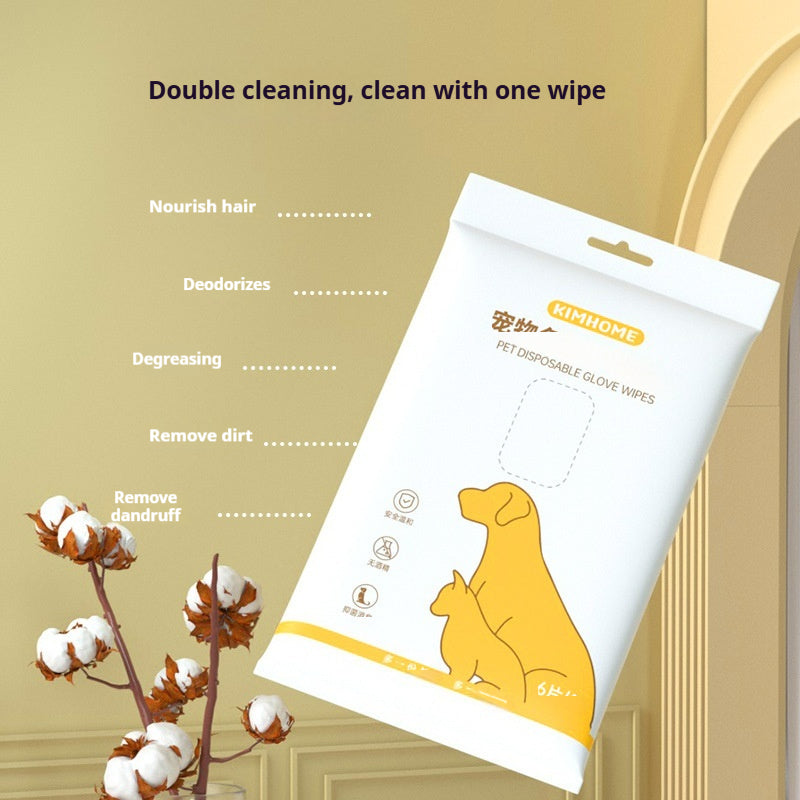 Animaux de compagnie Pas de lavage Gants Chat Baignoire Animaux de compagnie