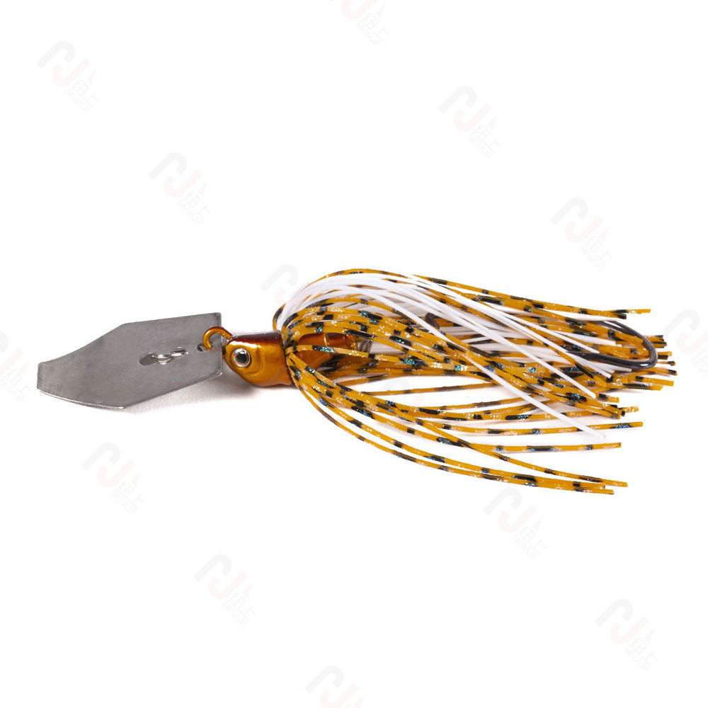 Luya Bait Whisker Guy Jig Metal Composite Glitter Head Crochet