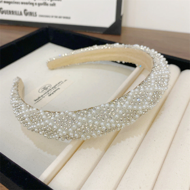 Lourd Industrie Léger Luxury High-grade Perle Headband haute définition
