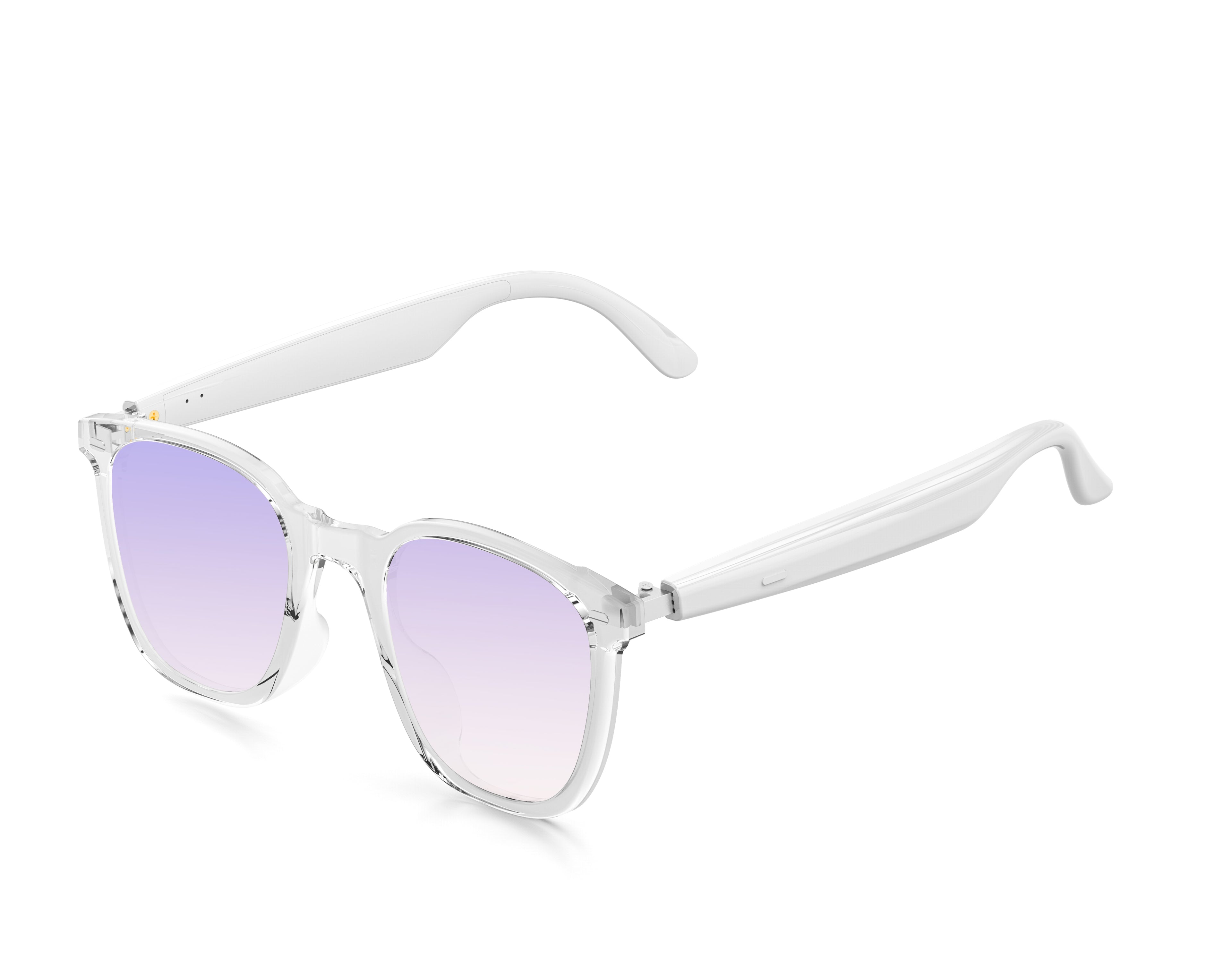 Lunettes de soleil intelligentes Lunettes Bluetooth intelligentes AI Smart Wearable à bas prix Étape dans le monde
