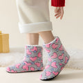 Chaussures de plancher en peluche