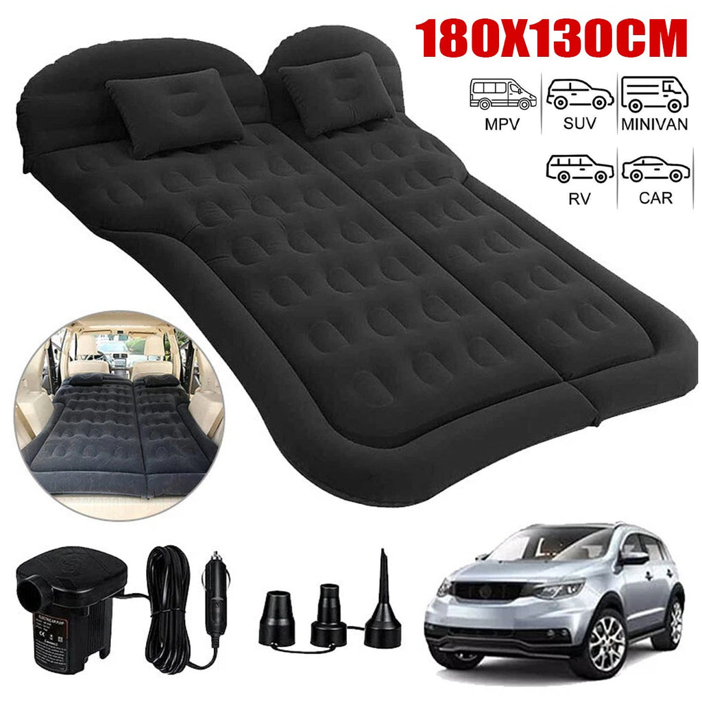 Voiture SUV Air Bed Sleep Voyage gonflable Matelas Siège Coussin Mat Camping avec pompe