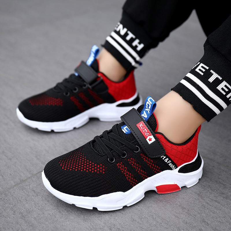 Chaussures de garçon Sports cuir Soft Bottom