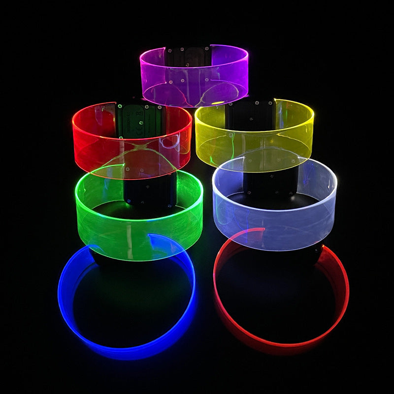 Concert and Music Festival Cheering Props LED Light-up Bracelets