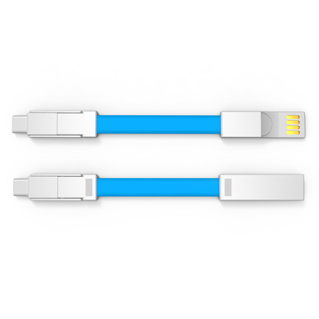 Câble de données micro USB de type C 3-en-1