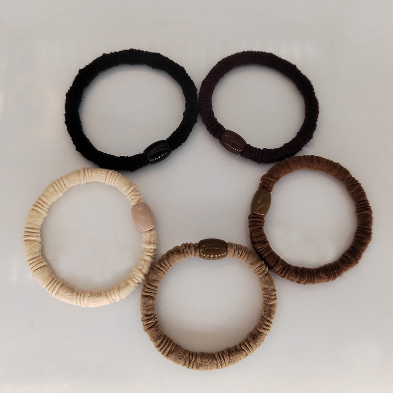 Bamboo Élastique Cord-Mixé couleur-Nylon-5 pcs