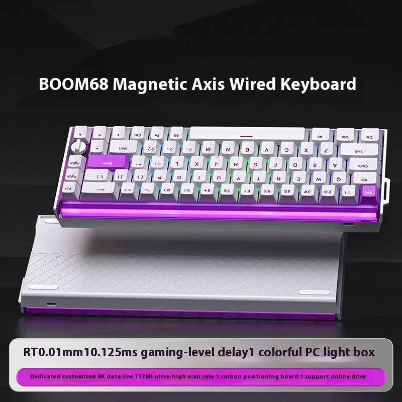 E-sports Axis magnétique Clavier mécanique Boîte à lumière RGB CT King Axis SE Clé trois modèles