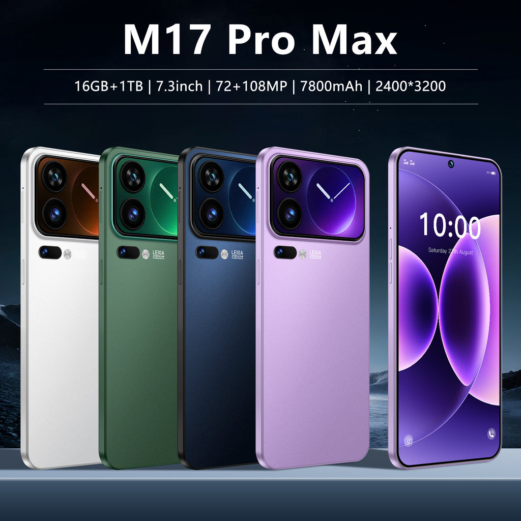 M17 Pro Max Téléphone avec grand écran