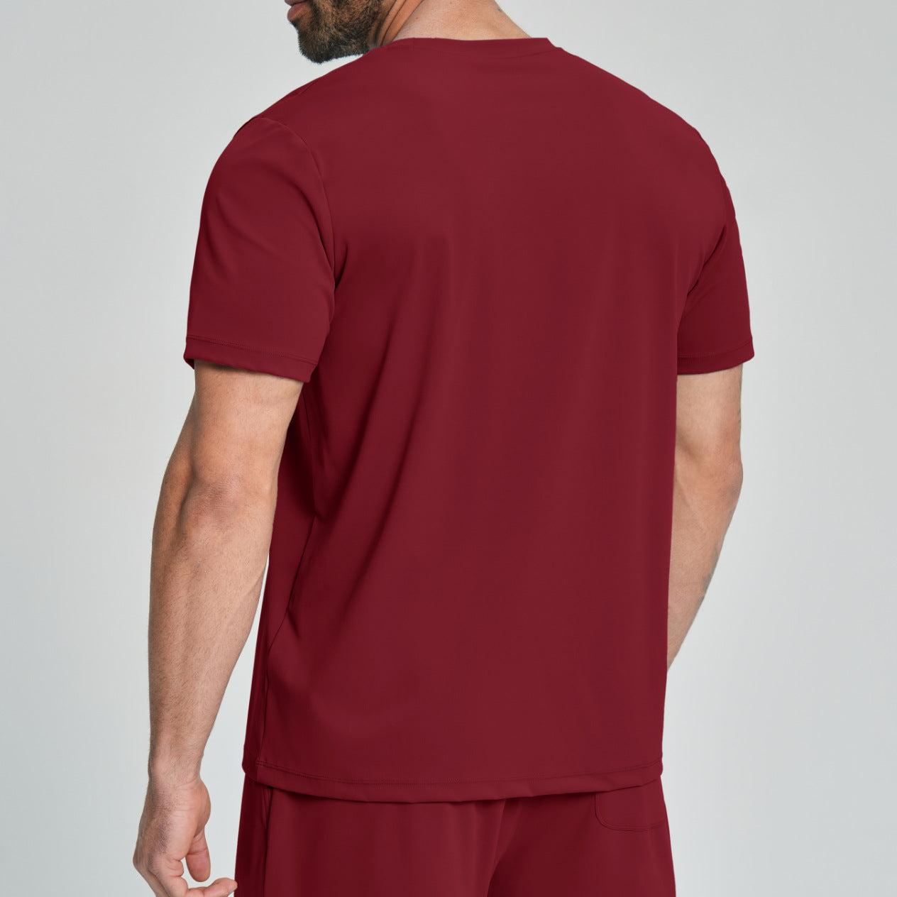 T-Shirt de fitness casual homme cou-équipage