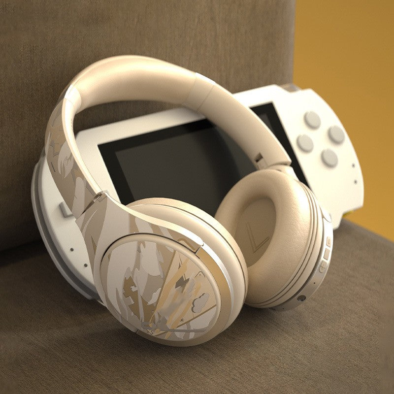 Casque Bluetooth Tête montée Active Réduction du bruit E-Sports Jeux Ordinateur Ultra-long