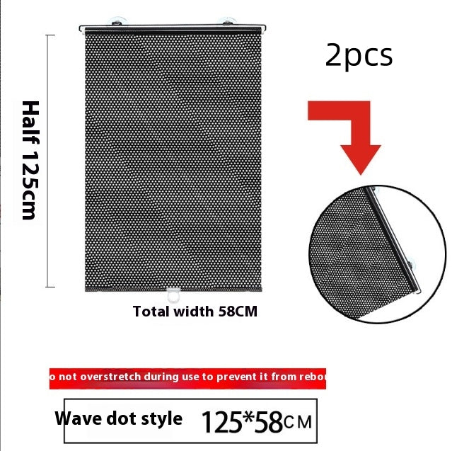 Maison Fenêtre Sun Protection Punch-free Shading Balcon Shutter