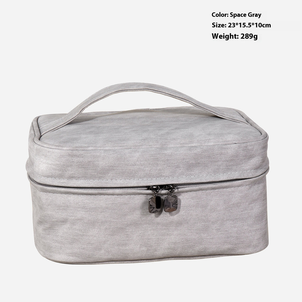 Puyangba Cosmetic Bag Large Capacity Travel Portable