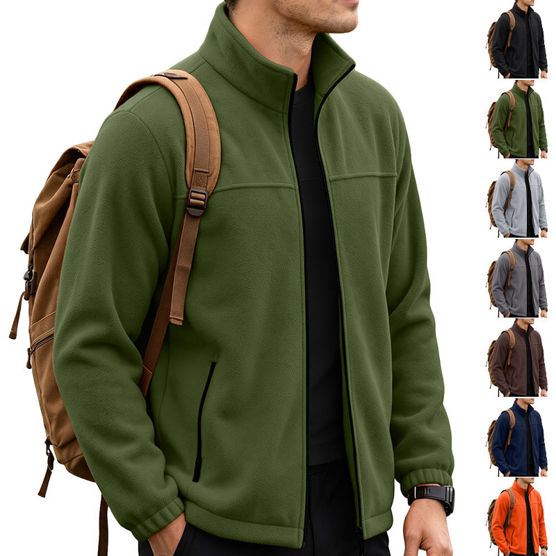 Veste de fermeture éclair pour hommes