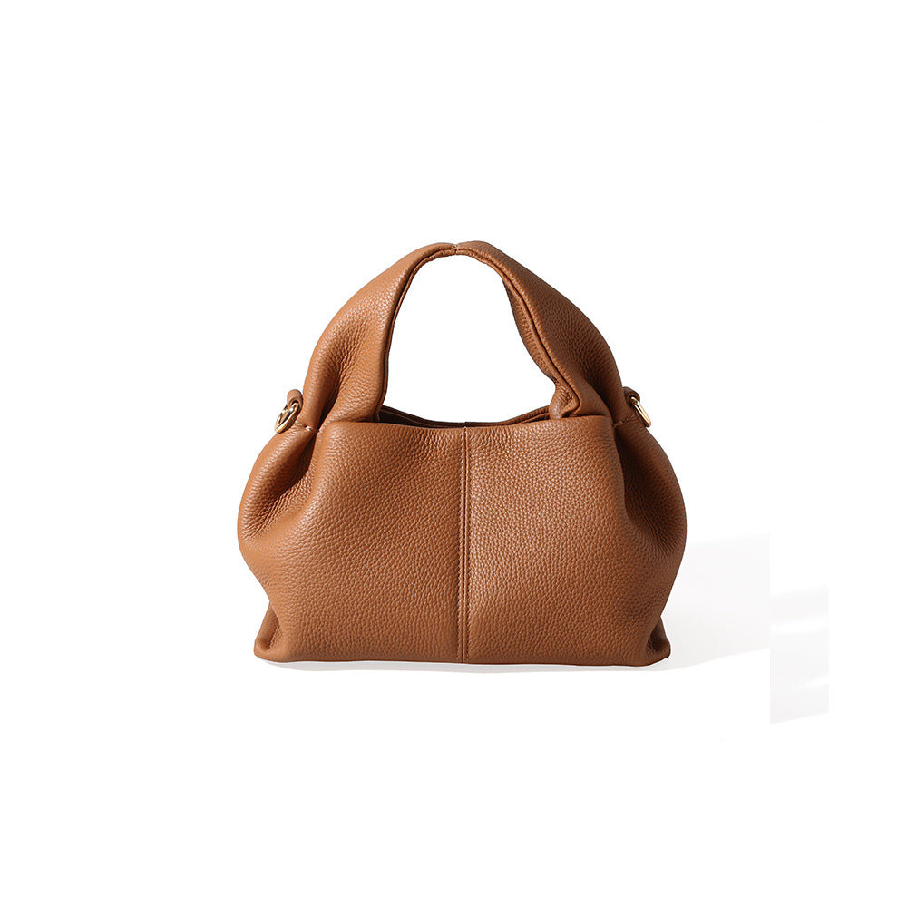 Style de corps de sac en cuir véritable pour femmes