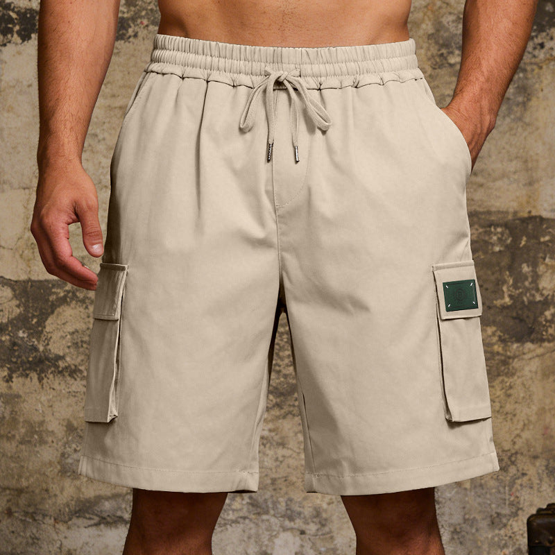 L'Europe et l'Amérique en plein air hommes Américain-Style Elastic Casual Multi-Pocket Workw