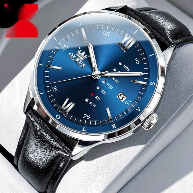 Montre Quartz multifonctions Bonnes montres imperméables pour hommes