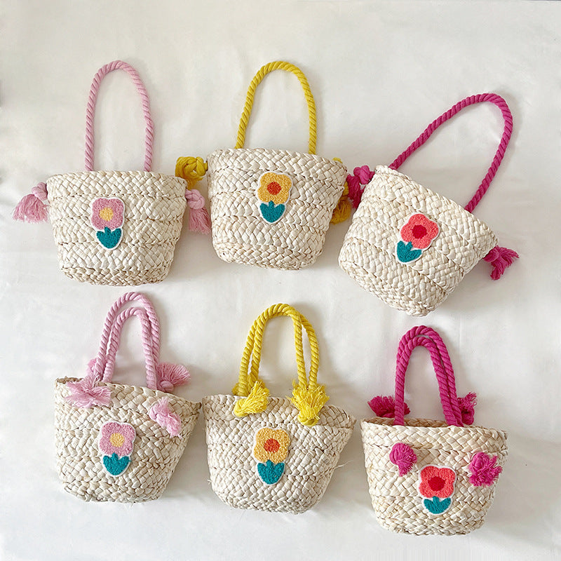 Sac de messager tricoté pour enfants