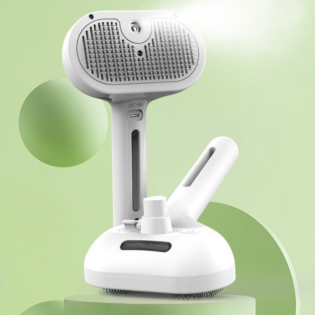 Peigne pulvérisateur pour animaux de compagnie Pin Brosse Peigne pour chat pour enlever la fourrure et les noeuds démêlants