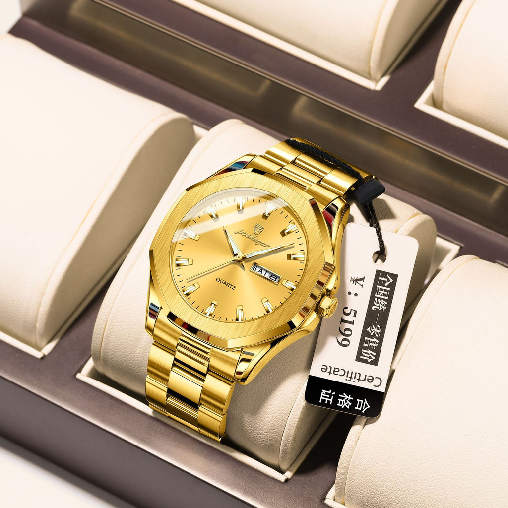 Men's Stainless Steel Quartz Watch