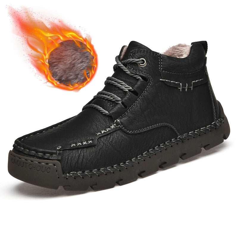 Chaussure de coton casual rétro homme