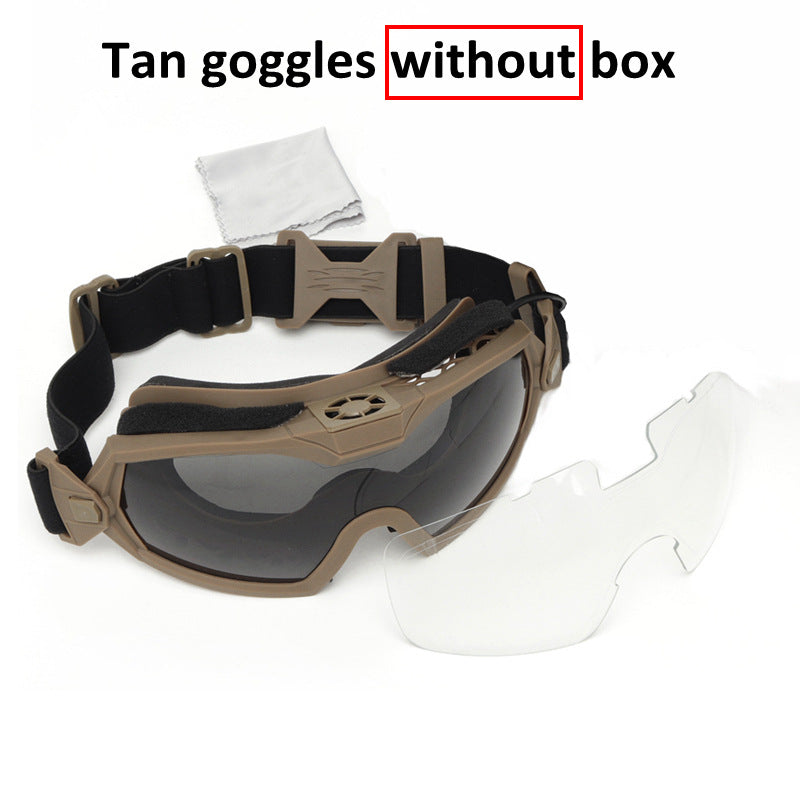 Lunettes tactiques Enthousiaste militaire extérieur Gants